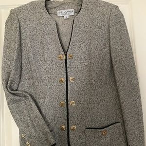 St John Collection knit blazer